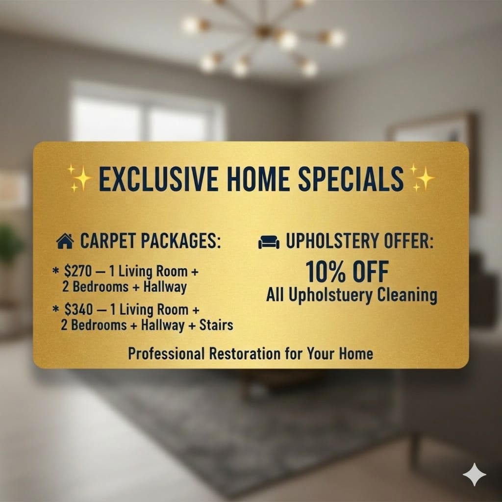 Exclusive home specials
